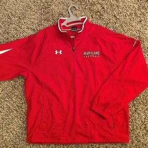 Under Armour Maryland Football 1/4 Zip Pullover